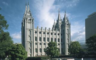 The Salt Lake Temple.